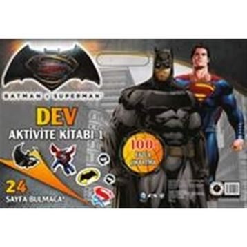 Batman ve Superman Dev Aktivite Kitabı 1 - kollektif