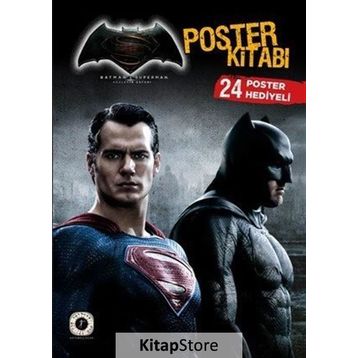 Batman ve Süperman - Poster Kitabı - kollektif