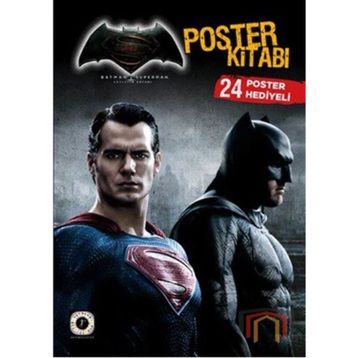 Batman ve Süperman - Poster Kitabı - kollektif