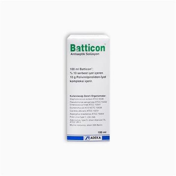 Batticon 100 ml Antiseptik Solüsyon