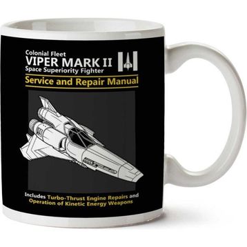 Battlestar Galactica Viper Baskılı Kupa