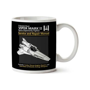 Battlestar Galactica Viper Baskılı Kupa