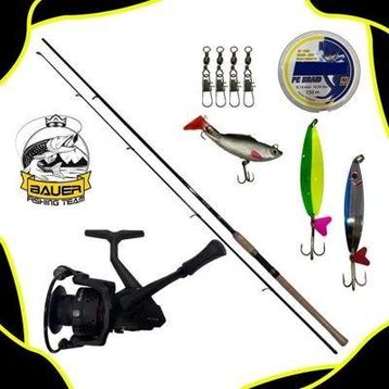 Bauer Air Light 3000 Daiko 210 CM 10-40 GR Spin Olta Takımı Seti