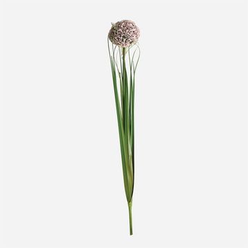 Bauhaus Lila Allium Yapay Çiçek