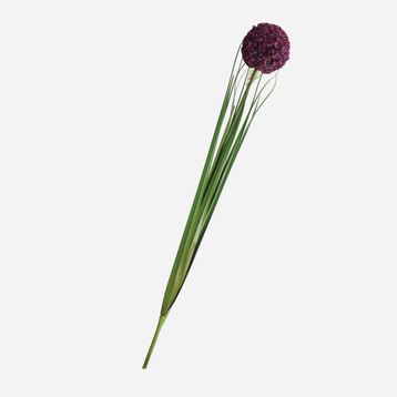 Bauhaus Mor Allium Yapay Çiçek