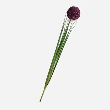 Bauhaus Mor Allium Yapay Çiçek