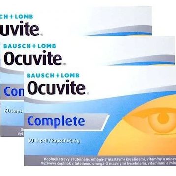 Bausch & Lomb Ocuvite Complete Omega 3 60 Kapsül