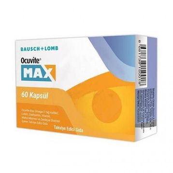 Bausch & Lomb Ocuvite Max 60 Kapsül