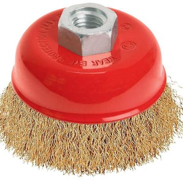 Bay-Tec 100 mm Saçaklı Çanak Fırça