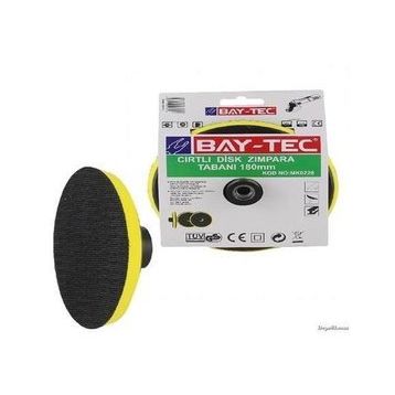 Bay-Tec 180 mm Cırtlı Disk Tabanı Zımpara