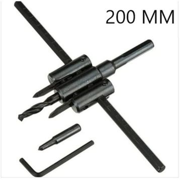 Bay-Tec 200 mm Ayarlı Delme Panç Seti
