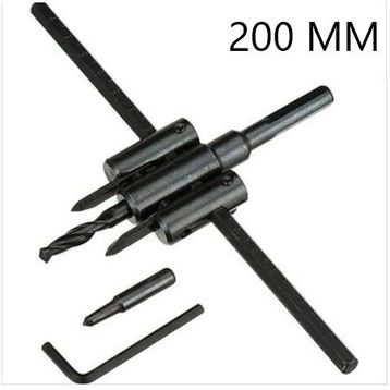 Bay-Tec 200 mm Ayarlı Delme Panç Seti