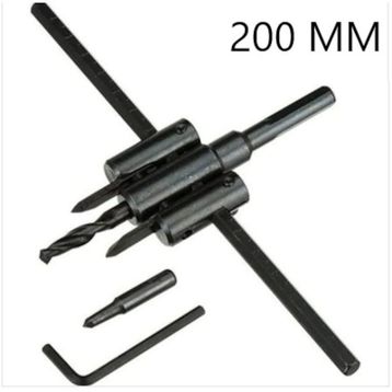 Bay-Tec 200 mm Ayarlı Delme Panç Seti