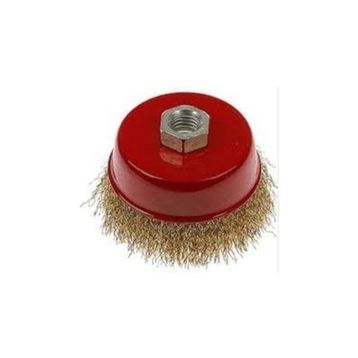Bay-Tec 65 mm Saçaklı Çanak Tel Fırça
