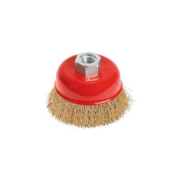 Bay-Tec 65 mm Saçaklı Çanak Tel Fırça