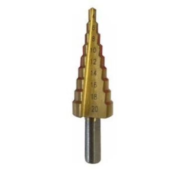 Bay-Tec DIN338 4 12 mm Kademeli Matkap Ucu