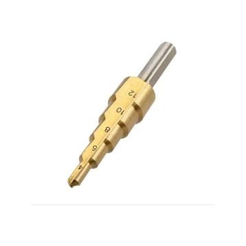 Bay-Tec DIN338 4 12 mm Kademeli Matkap Ucu