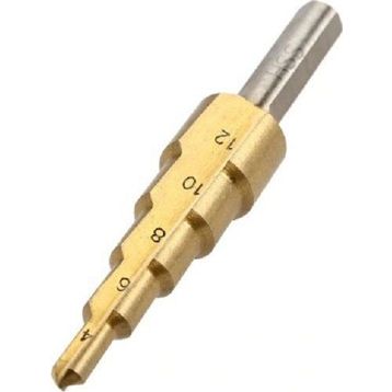 Bay-Tec DIN338 4 12 mm Kademeli Matkap Ucu