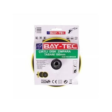 Bay-Tec MK0228 180 mm Tabanı Cırtlı Disk Zımpara
