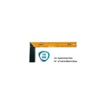 Bay-Tec MK0392 350 mm Sarı Gönye