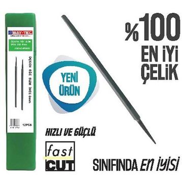 Bay-Tec MK0902 5 mm Üçgen Slim İnce Diş Eğe