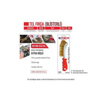 Bay-Tec MK1250 Blisterli Tel Fırça