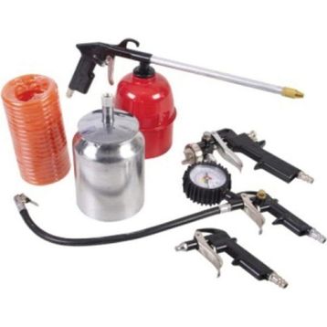 Bay-Tec MK1304 5 Parça Boya ve Hava Tabancası Seti
