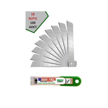Bay-Tec MK1560 0.5x18 mm 100 Adet Maket Bıçağı Ağzı