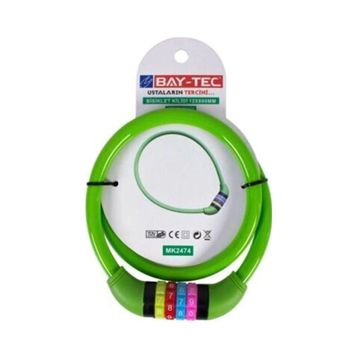 Bay-Tec MK2474 Şifreli Bisiklet Kilit