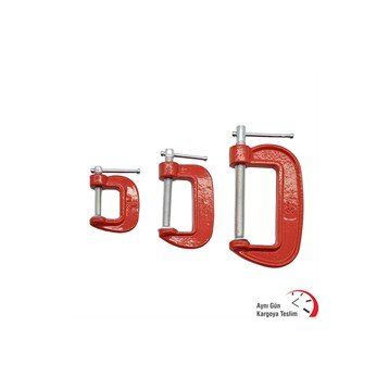 Bay-Tec MK4255 3'lü G Tipi Mengene Seti