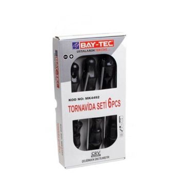 Bay-Tec MK4492 6 Parça Tornavida Seti