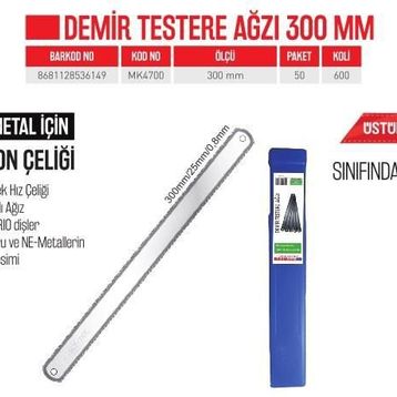 Bay-Tec MK47002 Demir Testere Ağzı