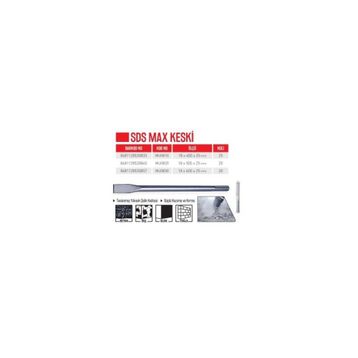 Bay-Tec MU0820 Sds 18x500 25 mm Max Keski