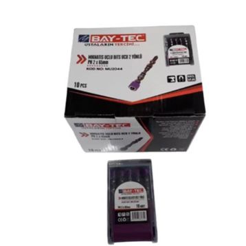 Bay-Tec MU2044 Mıknatıs Uçlu PH2x65 mm Bits Ucu