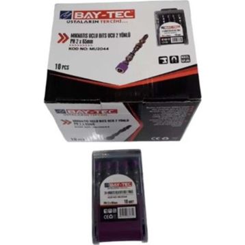 Bay-Tec MU2044 Mıknatıs Uçlu PH2x65 mm Bits Ucu