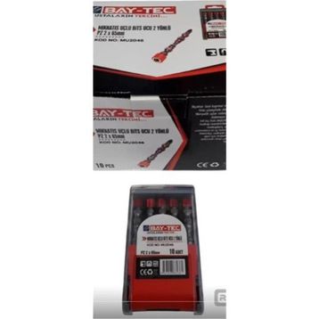 Bay-Tec MU2046 Mıknatıs Uçlu PH2x65 mm Bits Ucu