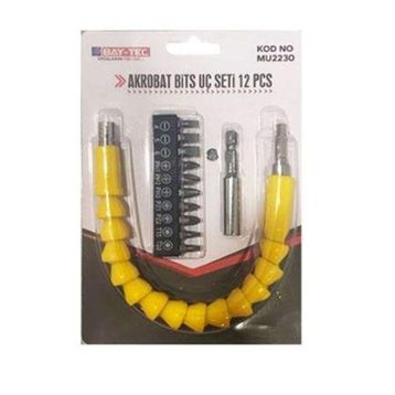 Bay-Tec MU2230 12 Parça Akrobat Bits Uç Seti