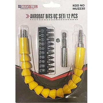 Bay-Tec MU2230 12 Parça Akrobat Bits Uç Seti