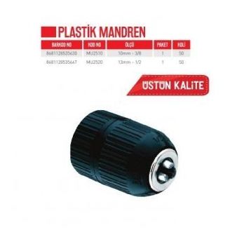 Bay-Tec MU2520 13 mm 1/2 Plastik Mandern