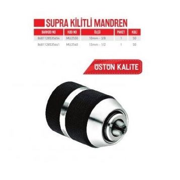 Bay-Tec MU2540 13 mm 1/2 Supra Kilitli Mandren