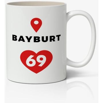 Bayburt Baskılı Kupa