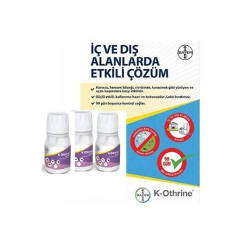 Bayer 3x50 ml K-Othrine SC50 Haşere İlacı