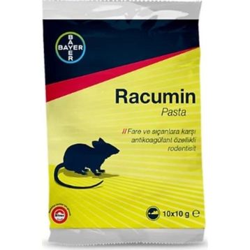 Bayer Racumin Paste 10 gr Fare Zehiri (10 adet)