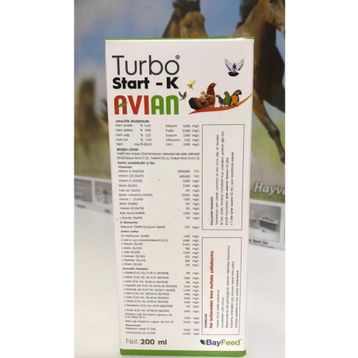 Bayfeed SK20016 100 ml Turbo Start-K Avian Vitamin Mineral