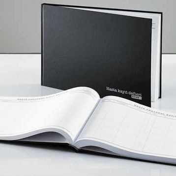 Bayındır 32x22 cm 96 Yaprak Hasta Protokol Kayıt Defteri