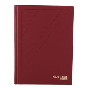 Bayındır 36.04.027.038 20x28 cm 120 Yaprak Dik Cari Hesap Defteri