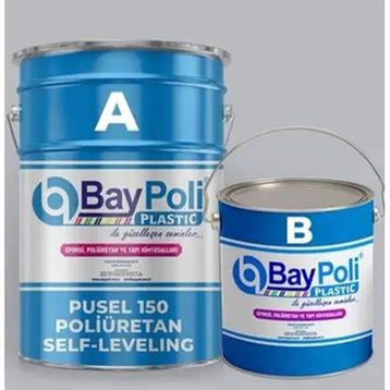 Baypoli Pusel 150 RAL 9003 Endüstriyel Poliüretan 20 kg Zemin Kaplama