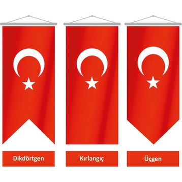 Bayrak Online 50x200 cm Kırlangıç Türk Bayrağı