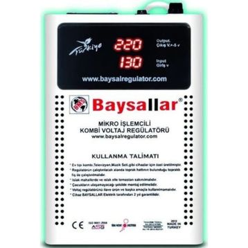 Baysallar Mikro İşlemcili Kombi 1000VA Voltaj Regülatörü