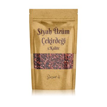 Bazaar 4 1250 gr Siyah Üzüm Çekirdeği